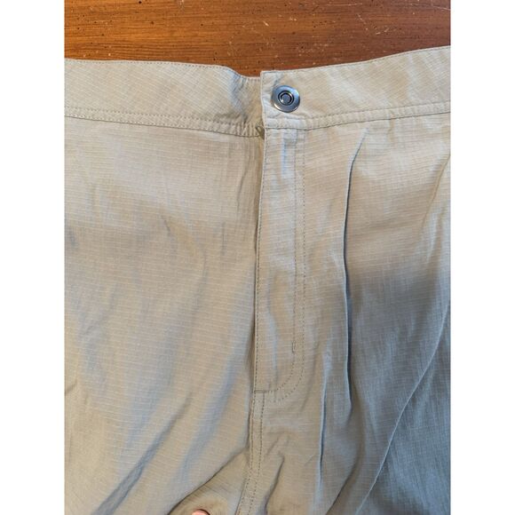 Rail Riders Men’s Convertible Sage Green Ripstop Nylon Pants 42” x 29” - Picture 4 of 12